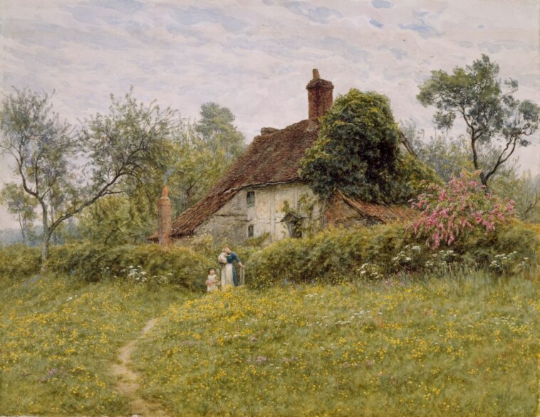 Historisch Klassisch und zeitlos, der Cottage-Garten aus Großbritannien ist und bleibt Stilvoll